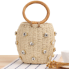 Diamonds Straw Beach Bag