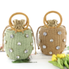 Diamonds Straw Beach Bag