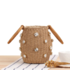 Diamonds Straw Beach Bag