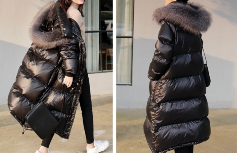 Long Puffer Down Jacket