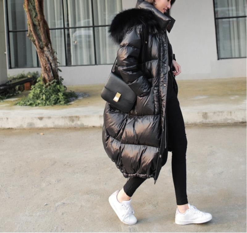 Long Puffer Down Jacket