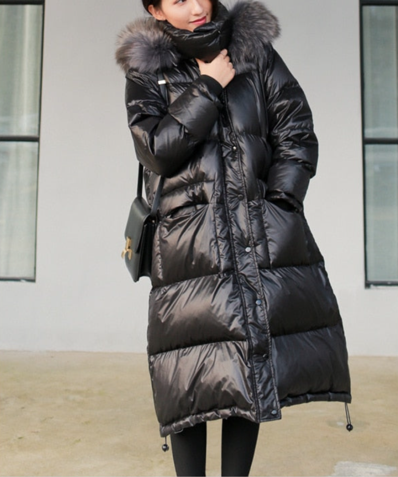 Long Puffer Down Jacket