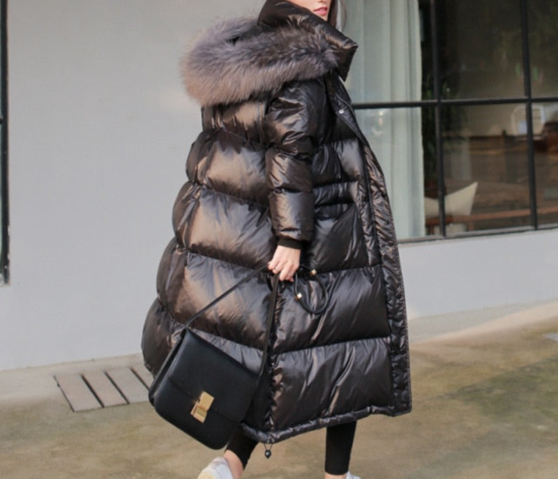 Long Puffer Down Jacket