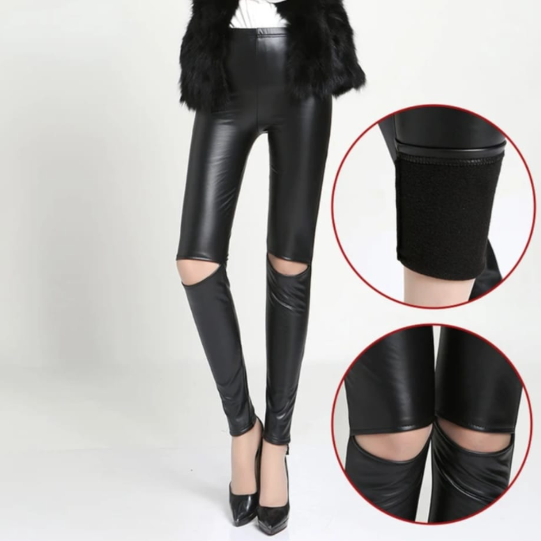 Skinny Faux Leather Leggings