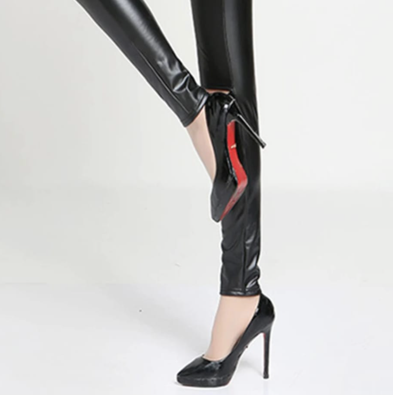 Skinny Faux Leather Leggings