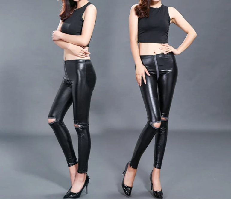 Skinny Faux Leather Leggings