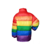 Rainbow Striped Coat