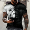 Wild Wolf 3 Print T-shirt