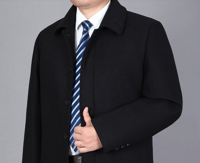 Wool Blend Overcoat