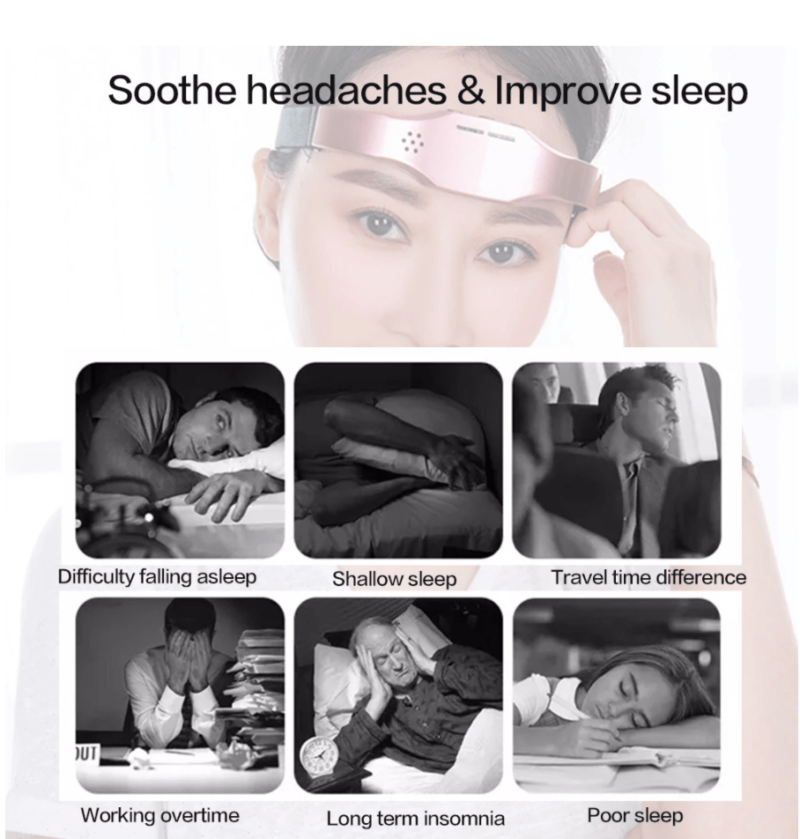 Electric Headache Migraine Relief Head Massager