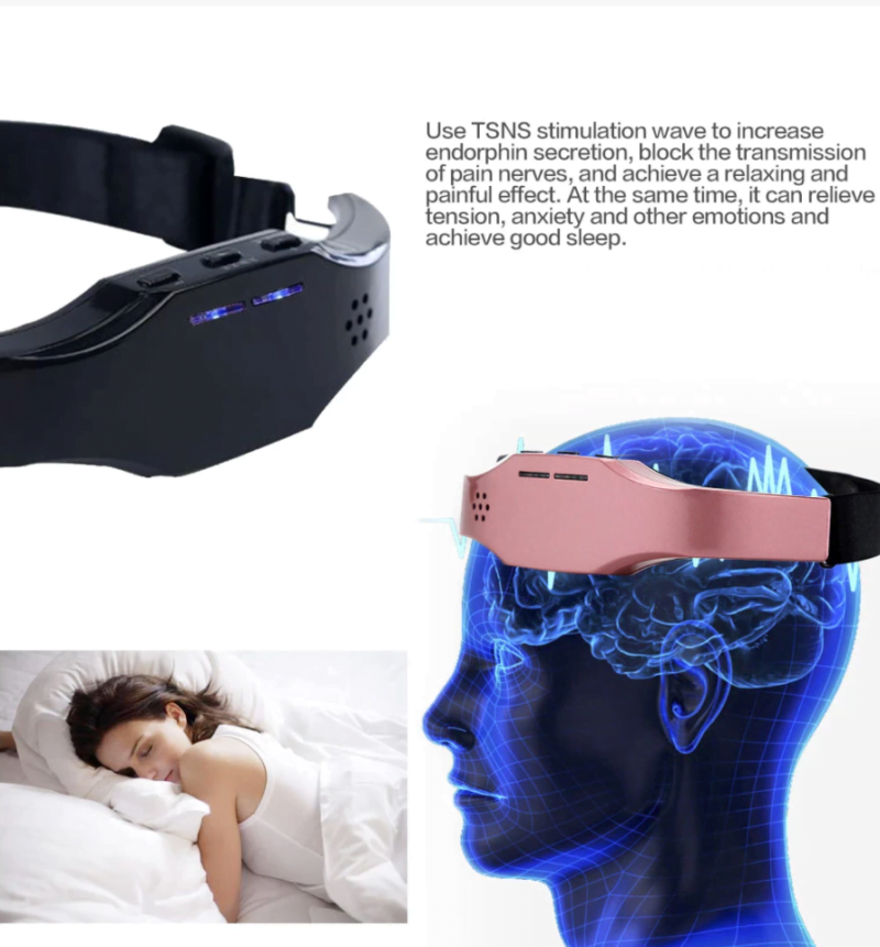 Electric Headache Migraine Relief Head Massager