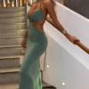 Backless Maxi Dress - Enenesis