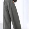 Casual Office Wide Leg Trousers - Enenesis