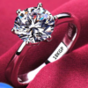 None Fade 18K Engagement Ring