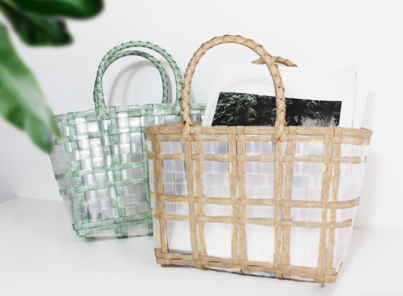 Large Transparent Plastic Beach Bag