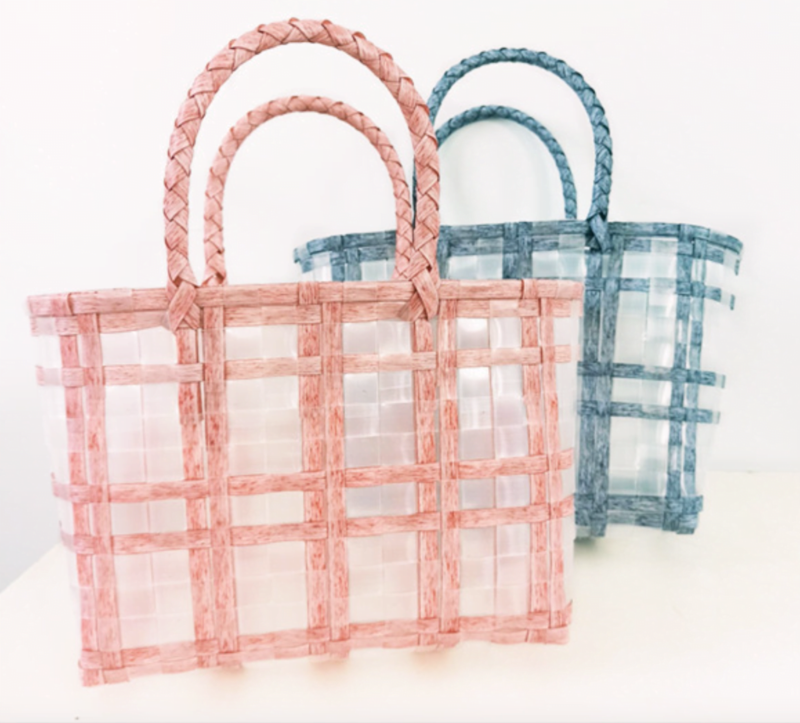 Large Transparent Plastic Beach Bag