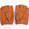 Genuine Leather Slip-Resistant Half Finger Gloves - Enenesis