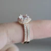 Micro Paved Bridal Ring - Enenesis