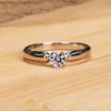 Luxury Silver Engagement Ring - Enenesis