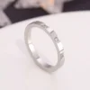 Thin Titanium Steel Couple Ring