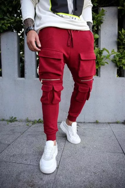 Solid Colour Fitness Pants