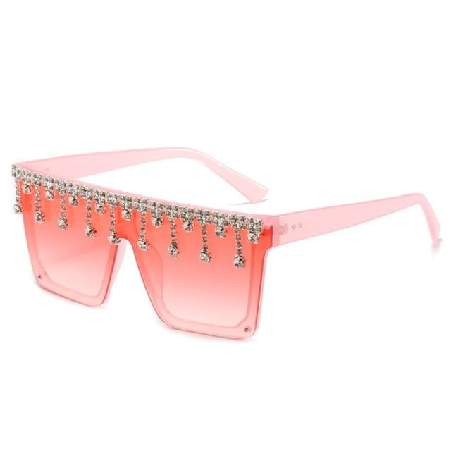 Cute Tassel Square Sunglasses - Enenesis