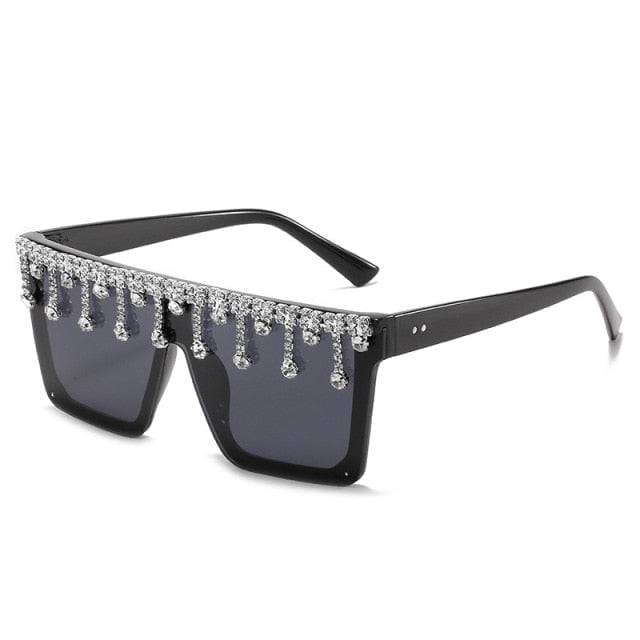 Cute Tassel Square Sunglasses - Enenesis