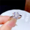 Moissanite Diamond Ring