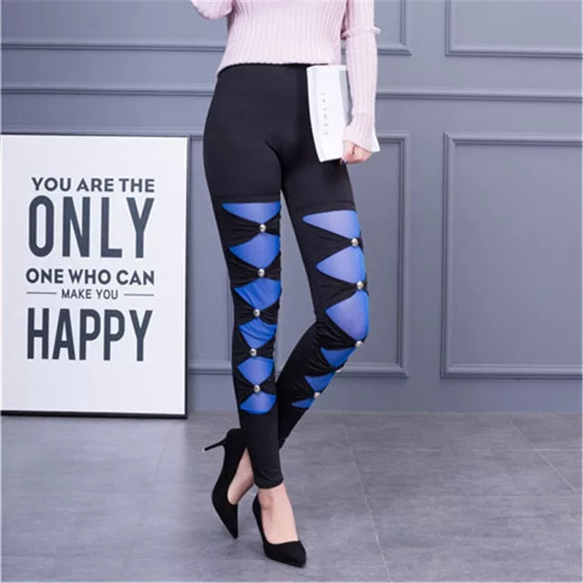 Fashion Mesh Leggings