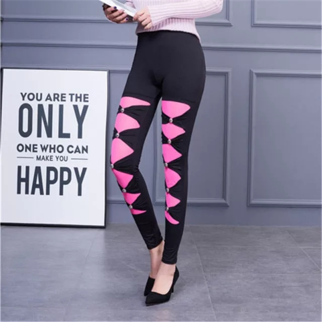 Fashion Mesh Leggings