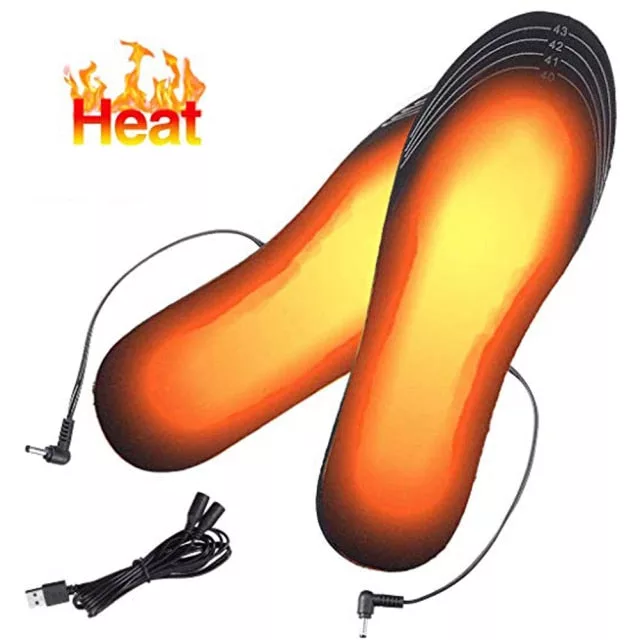 USB Washable Heated Shoe Insoles