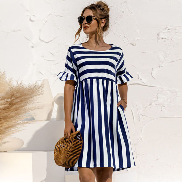 Cute Loose Summer Dress - Enenesis