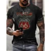 66 Letters Printed T-Shirt