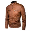 Motor Biker Leather Jacket - Enenesis