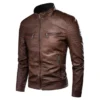 Motor Biker Leather Jacket