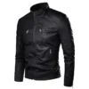 Motor Biker Leather Jacket - Enenesis