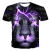 Wild Wolf 3 Print T-shirt