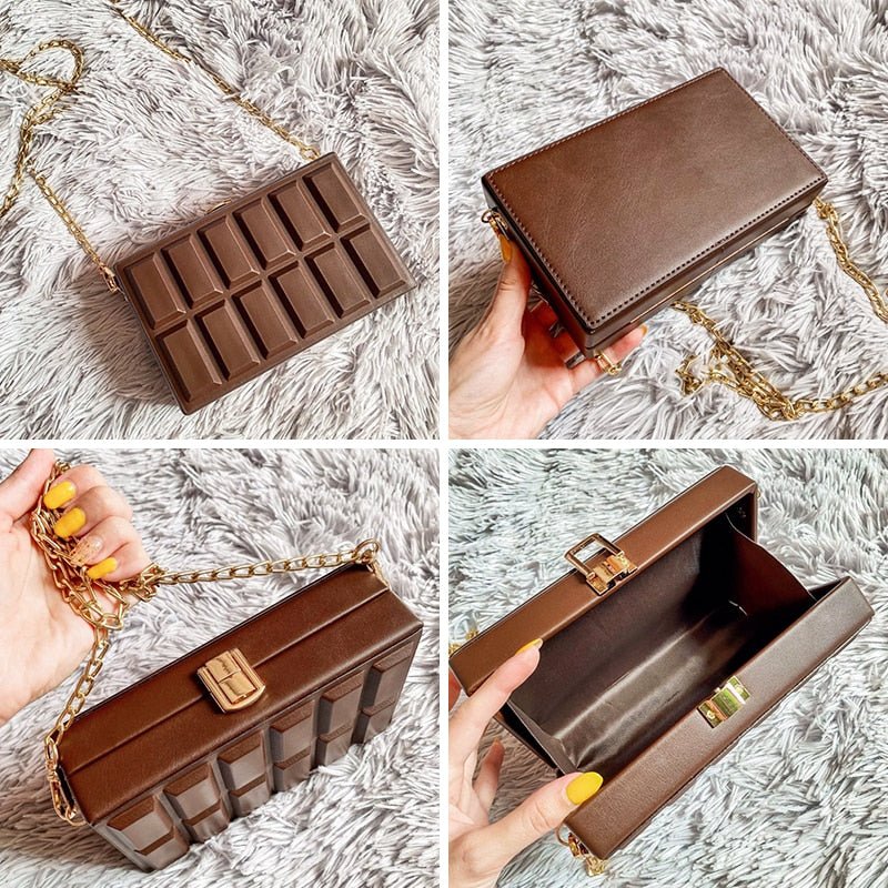 Vintage Box Shape Clutch