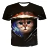 3D Cute Kitten T-shirt