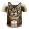 3D Cute Kitten T-Shirt - Enenesis