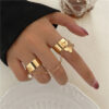 Multi-Layer Adjustable Ring Set