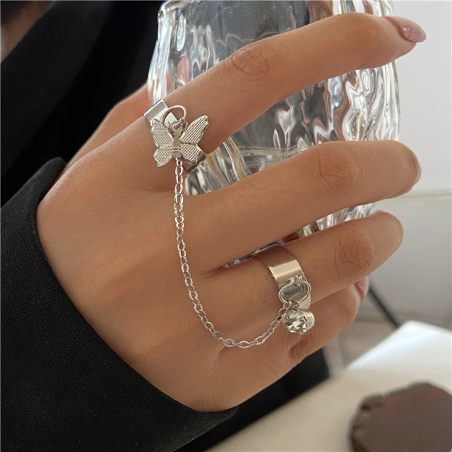 Multi-Layer Adjustable Ring Set