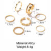 Multi-Layer Adjustable Ring Set