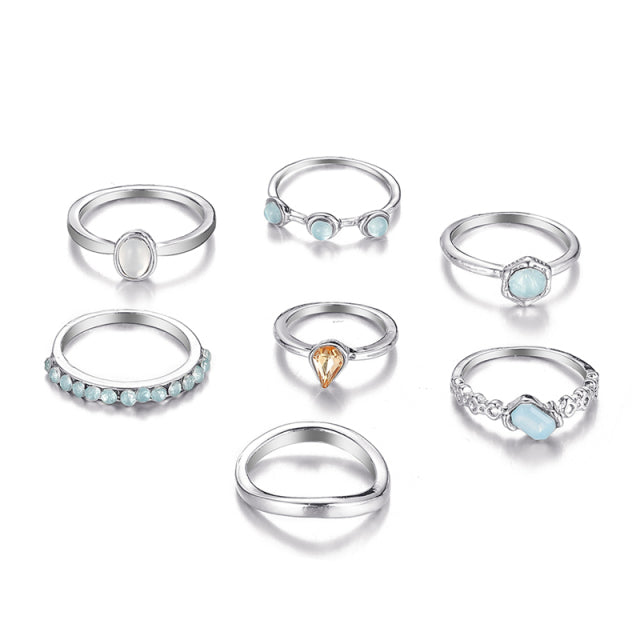 Multi-Layer Adjustable Ring Set