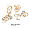 Multi-Layer Adjustable Ring Set