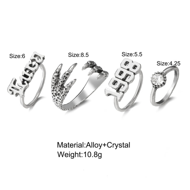 Multi-Layer Adjustable Ring Set