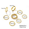 Multi-Layer Adjustable Ring Set