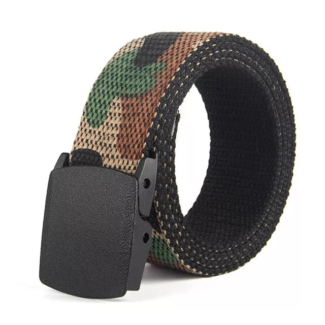 Unisex Camouflage Luxury Waist Belt