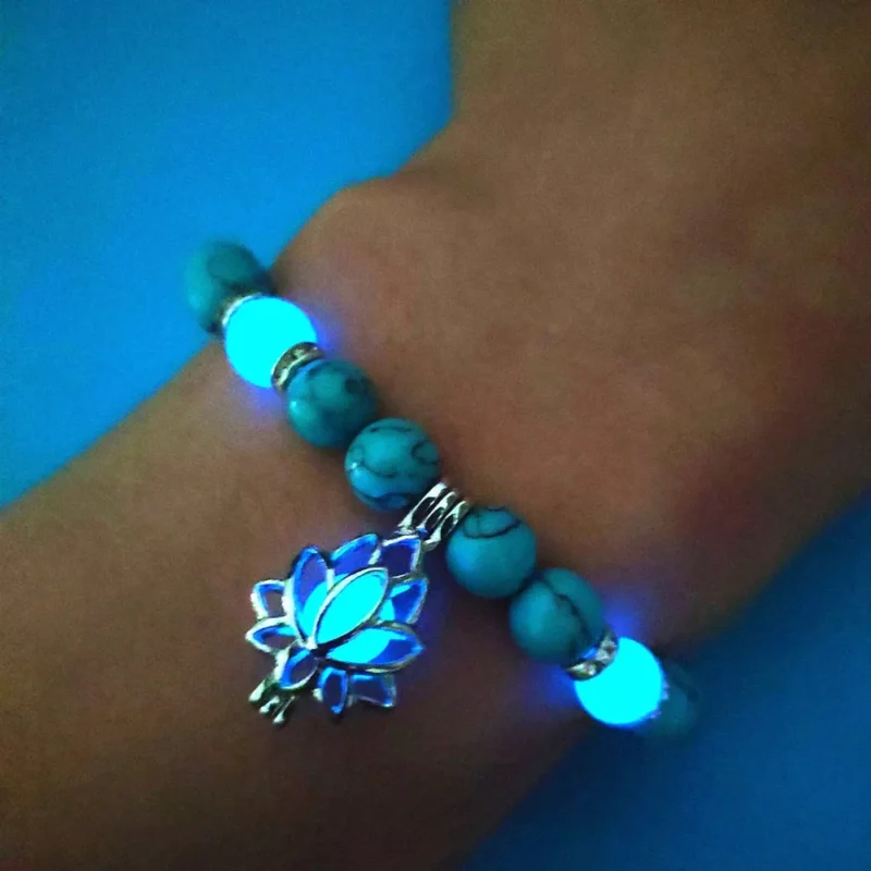 Yoga Healing Glow In The Dark Bracelet