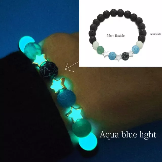 Yoga Healing Glow In The Dark Bracelet